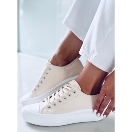 Damensneaker in Ebbe Beige 2