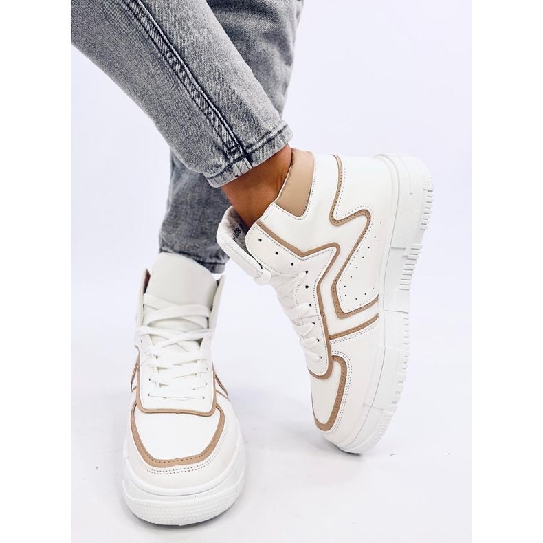 High-Top-Sneaker Leia WEISS / BEIGE weiß 2