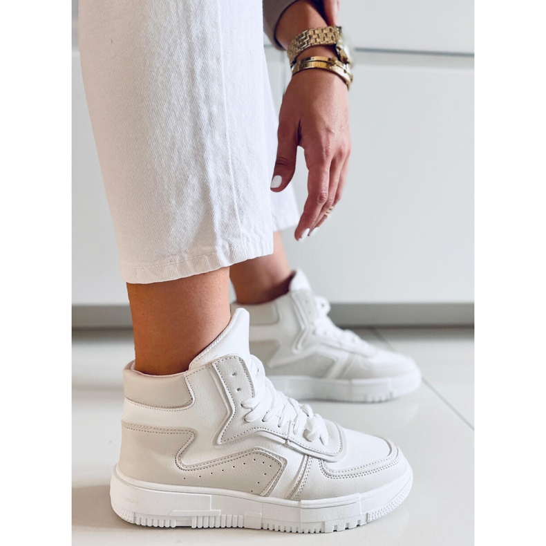 PA1 Leia Beige Knöchelturnschuhe 1