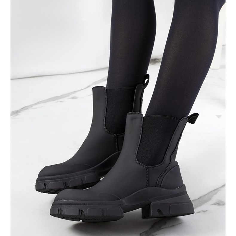 BM Carlos schwarze Stiefel 2