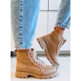 PA1 Baghra Khaki-Trekking-Sneaker beige 2