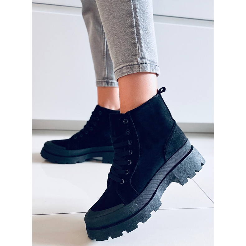 PA1 Baghra Schwarze Trekkingsneaker 2