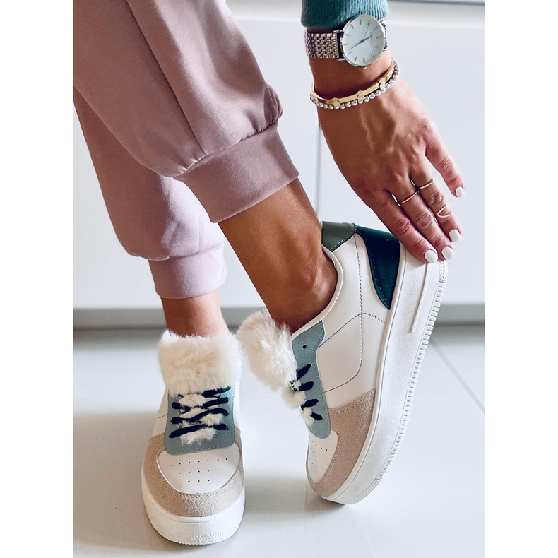 PA1 Lilith Grüne Damenturnschuhe weiß mehrfarbig 2