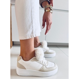 PA1 Lilith Beige Damenturnschuhe weiß 1