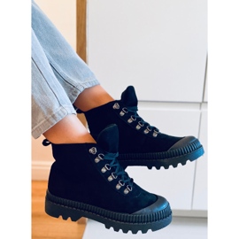 PA1 Malyen Schwarze Trekking-Sneaker 1