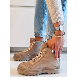 PA1 Malyen Khaki Trekking-Sneaker beige 2