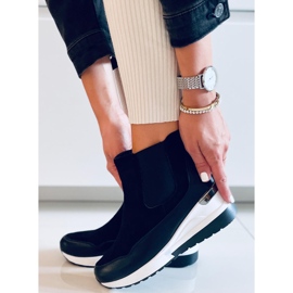 Keilstiefel Byers Negro schwarz 1