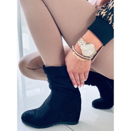 PA1 Keilstiefel Fiona Negro schwarz 2