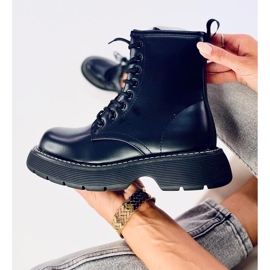 Potter Black-Bovver-Stiefel schwarz 1