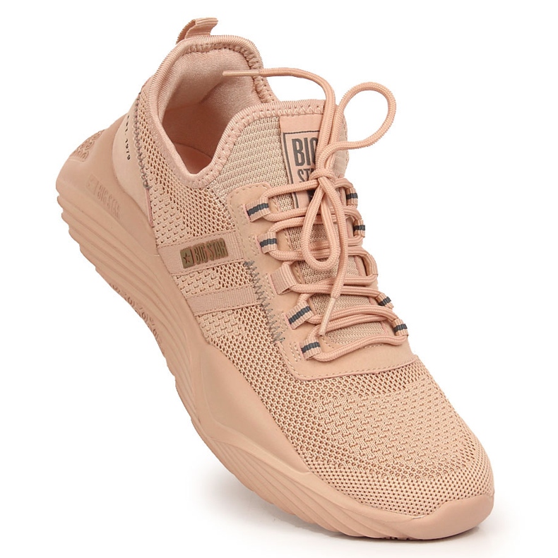 Leichte Sportschuhe für Damen Big Star KK274348 rosa 1