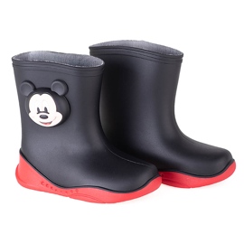 Shelovet schwarze Galoschen für Jungen 1