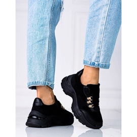 Damenturnschuhe auf einer dicken schwarzen Shelovet-Sohle 1