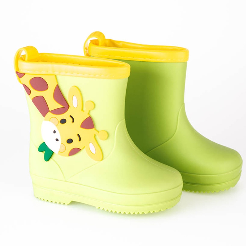 Shelovet Stiefeletten für Jungen mit Giraffe mehrfarbig gelb 1