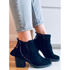 Logue Schwarze High Heels 2