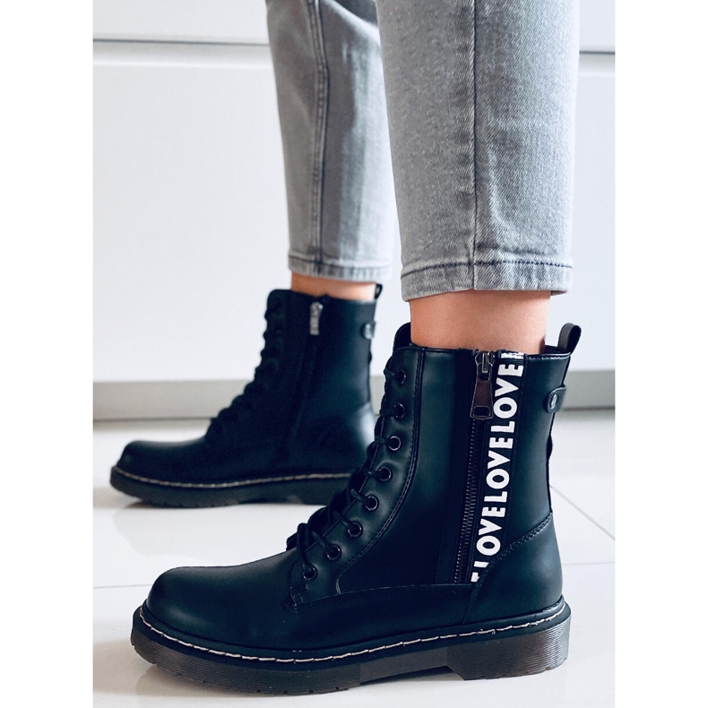 Arbeitsstiefel Siggy Schwarz Matt 1