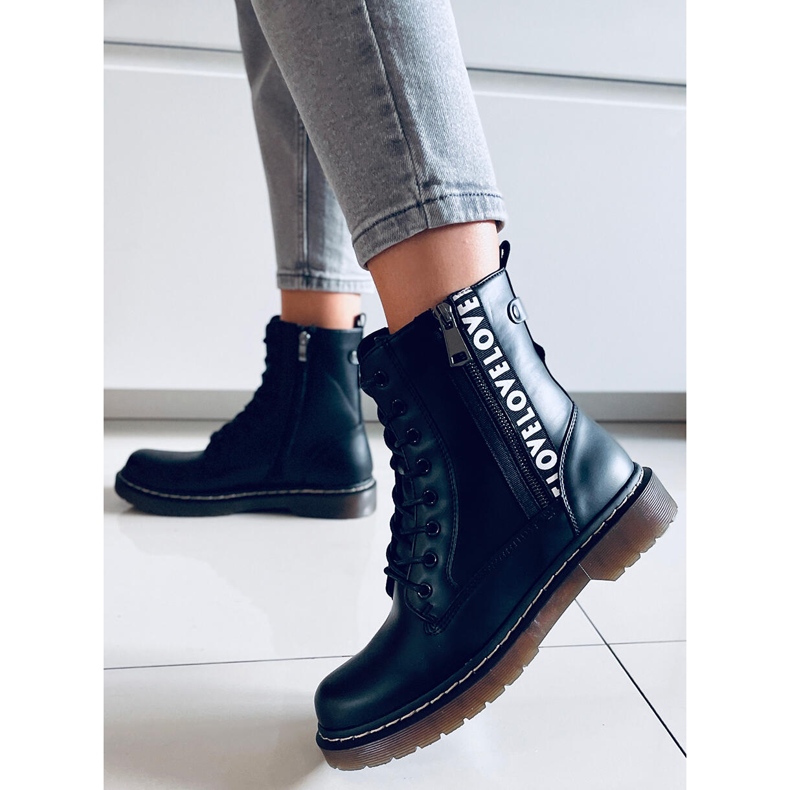 Arbeitsstiefel Siggy Schwarz Matt 2