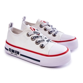 Kindermaterial Sneakers Big Star KK374068 Weiß 1