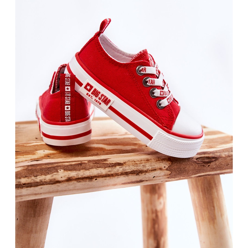 Kindermaterial Sneaker Big Star KK374071 Rot 2