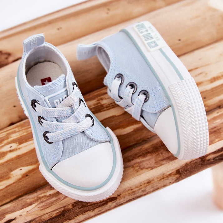 Kindermaterial Sneakers Big Star KK374053 Blau 1