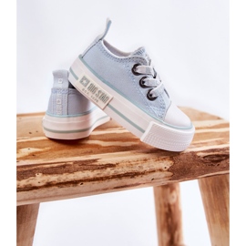 Kindermaterial Sneakers Big Star KK374053 Blau 5