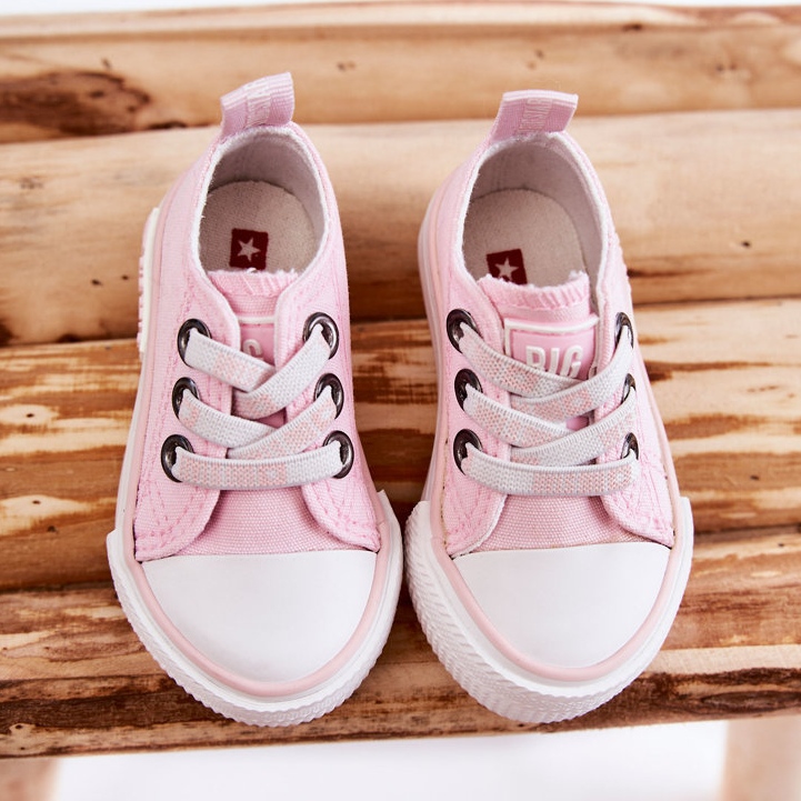 Kindermaterial Sneakers Big Star KK374052 Pink rosa 1