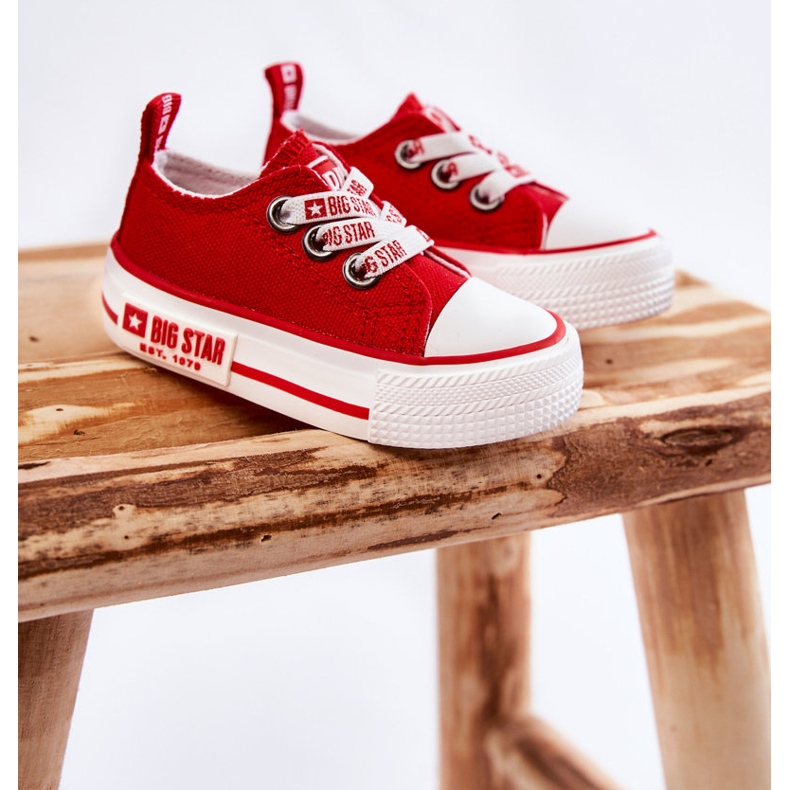 Kindermaterial Sneaker Big Star KK374051 Rot 1