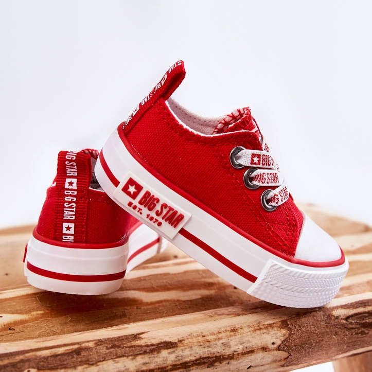 Kindermaterial Sneaker Big Star KK374051 Rot 2