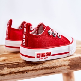 Kindermaterial Sneaker Big Star KK374051 Rot 3