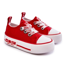 Kindermaterial Sneaker Big Star KK374051 Rot 6