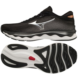 Mizuno Wave Sky 5 Laufschuhe J1GC210268 schwarz 1