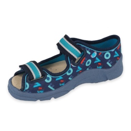 Befado Kinderschuhe 869X165 marineblau 1