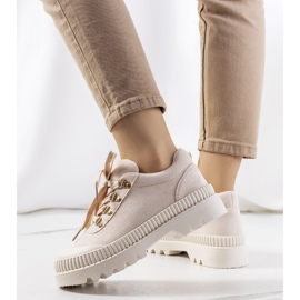 Beige Lowa Damenschuhe 1