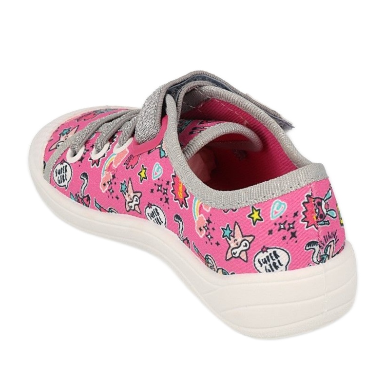 Befado Kinderschuhe 251X188 rosa grau 2