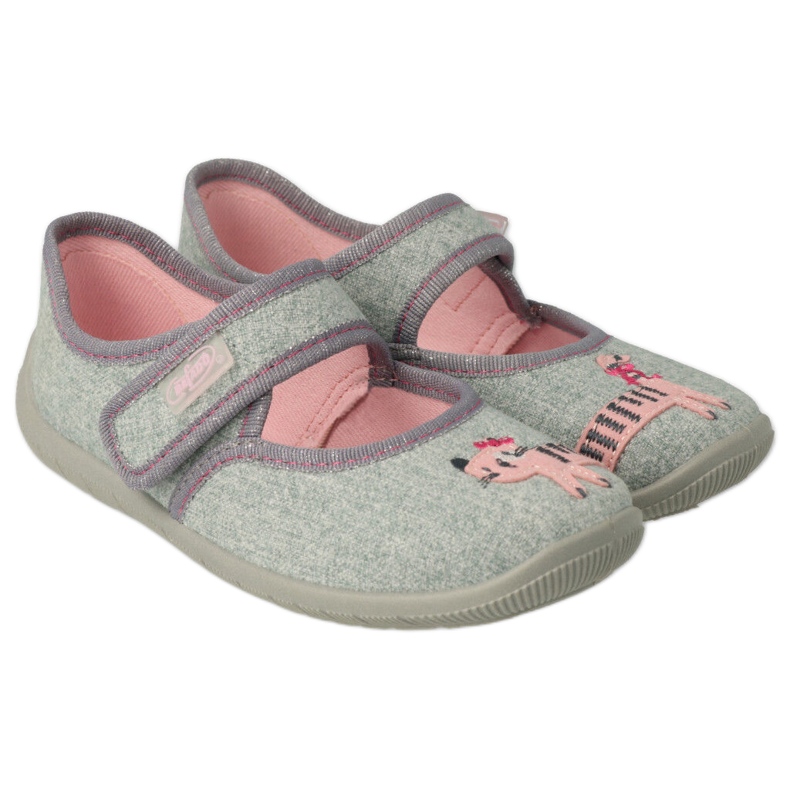 Befado Kinderschuhe 955X006 grau 2