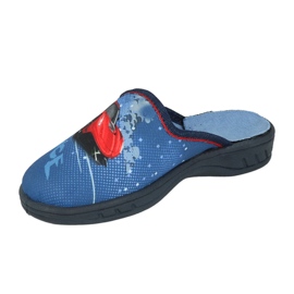 Befado Kinderruhschuhe 707Y419 Autoanwendung blau 1