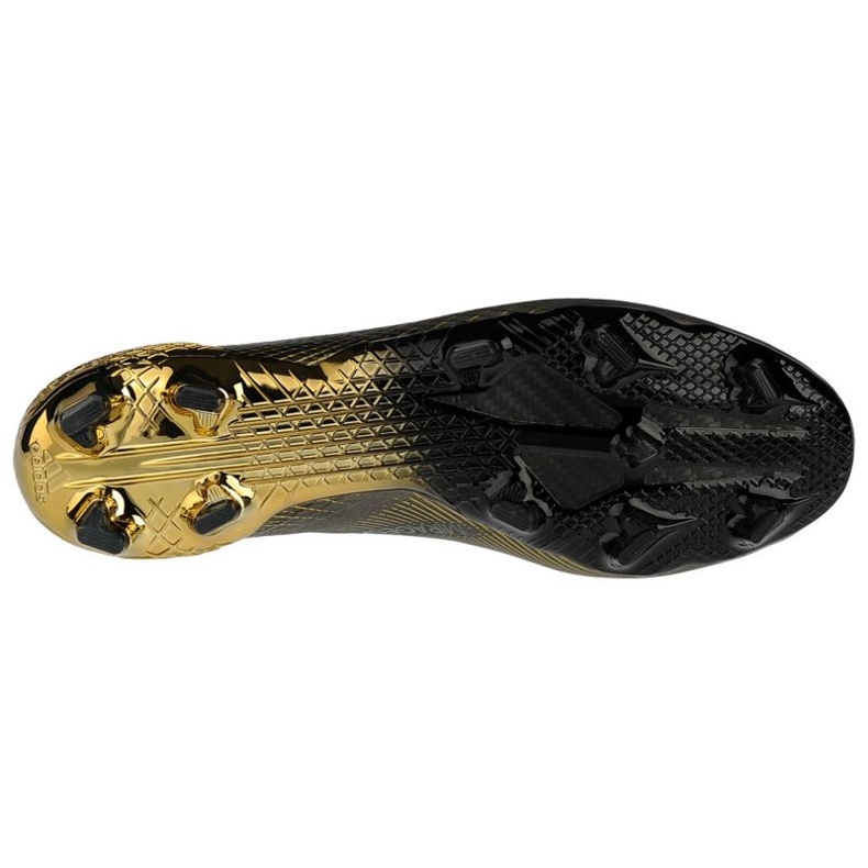 Adidas X Ghosted + Fg M FX9098 Fußballschuhe schwarz golden golden 3