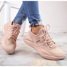 Leichte Sportschuhe für Damen Big Star KK274348 rosa 2