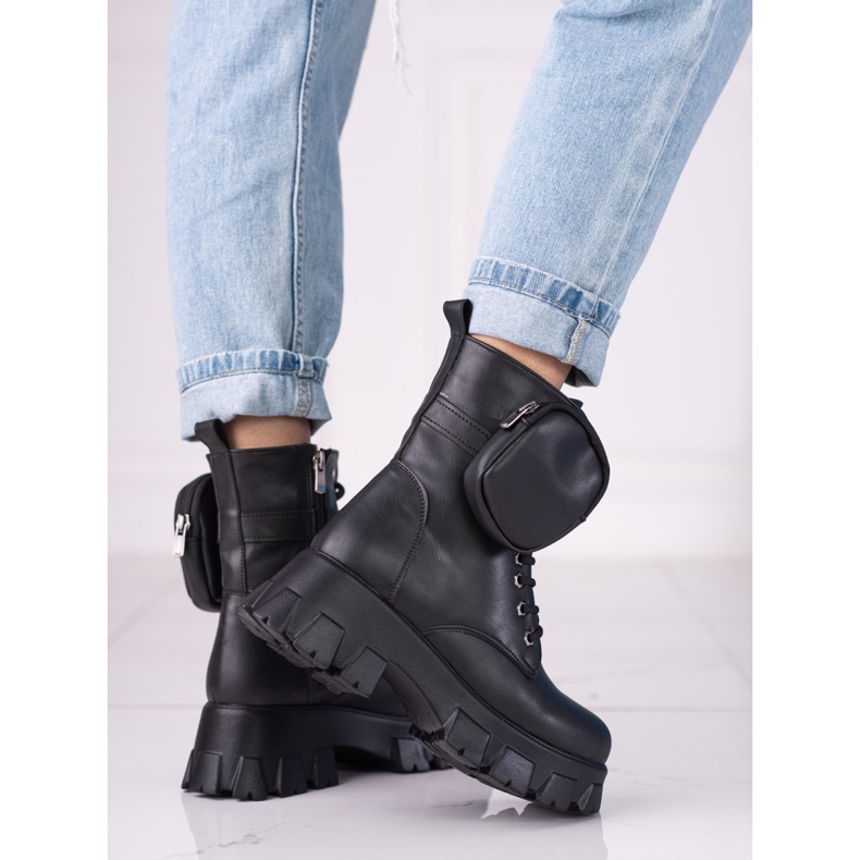 Schwarze Damentaschen mit einer Shelovet-Tasche 1