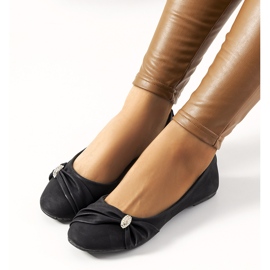 Schwarze Ballerinas für Damen von Tonia 1