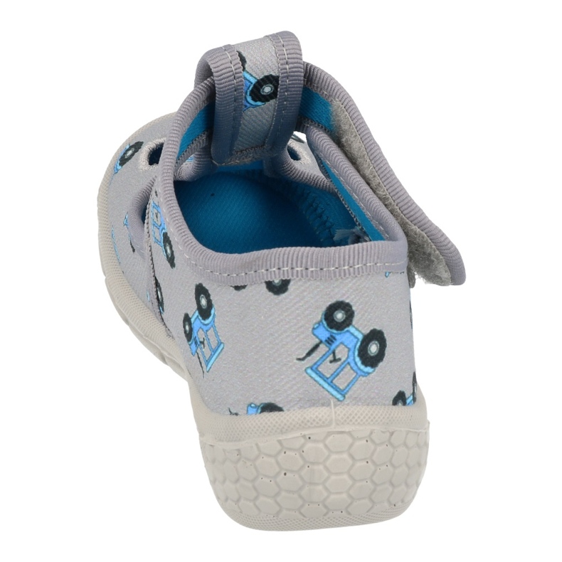 Befado Kinderschuhe 533P016 blau grau 2