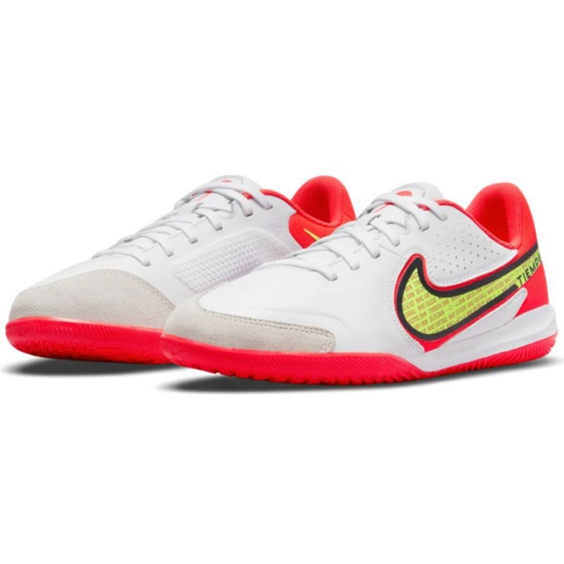 Nike Tiempo Legend 9 Academy Ic Jr DA1329 176 Fußballschuhe gelb, weiß, mehrfarbig weiß 1