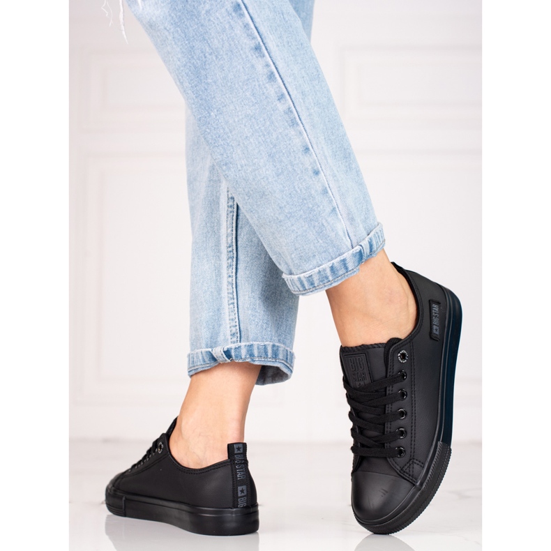 Damen Big Star KK274011 Turnschuhe schwarz 1