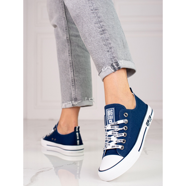 Big Star-Turnschuhe für Damen KK274103 blau 1