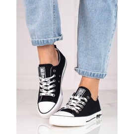 Big Star-Turnschuhe für Damen KK274102 schwarz 1