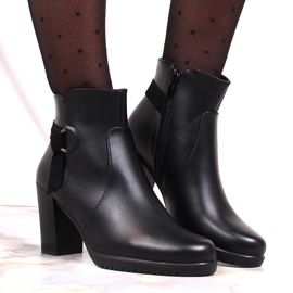 Schwarze Damen High Heels Stiefel von Sergio Leone 3