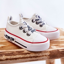 Kinder-Ledersneaker Big Star KK374040 Weiß 2