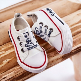 Kinder-Ledersneaker Big Star KK374040 Weiß 5