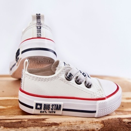 Kinder-Ledersneaker Big Star KK374040 Weiß 3