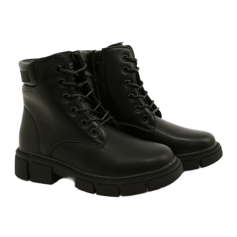 American Club Warme Stiefel für amerikanische High Workers schwarz 4