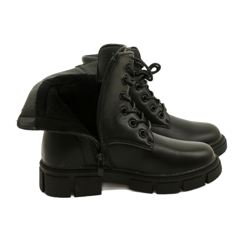 American Club Warme Stiefel für amerikanische High Workers schwarz 5